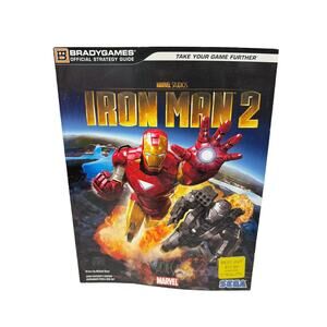 BRAND OFFICIAL IRON MAN 2 STRATEGY GUIDE BY BRADY GAMES FOR PC, Xbox 360, PS3